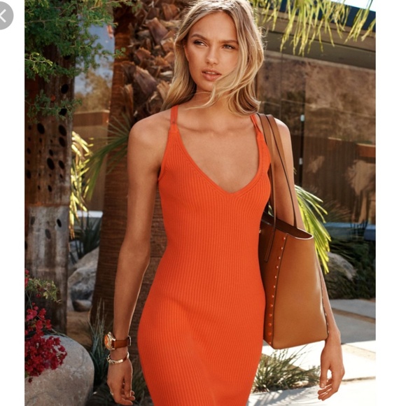 Nwt Michael Michael Kors Ribbed Dress 